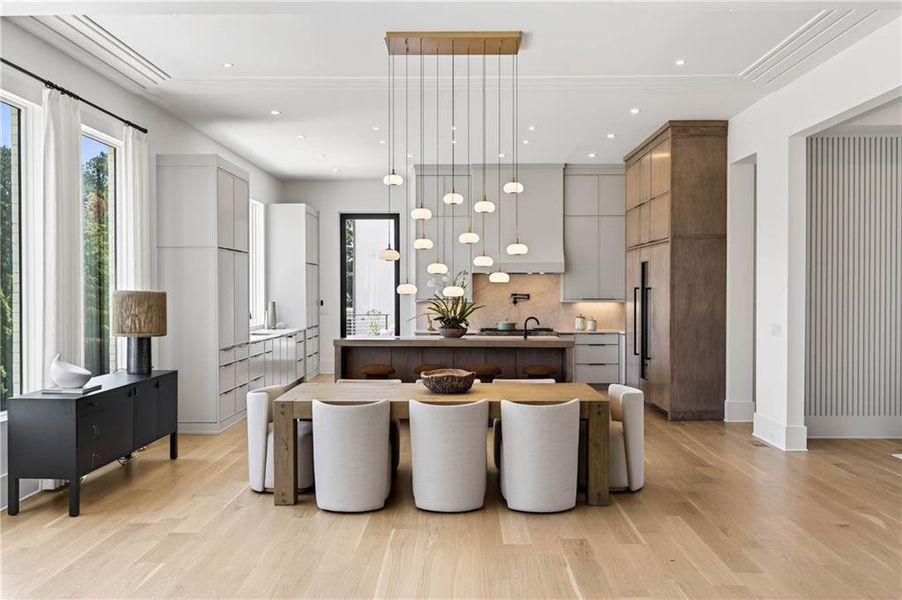 Furnished interior view inside a new home in , Marietta (Image 6).