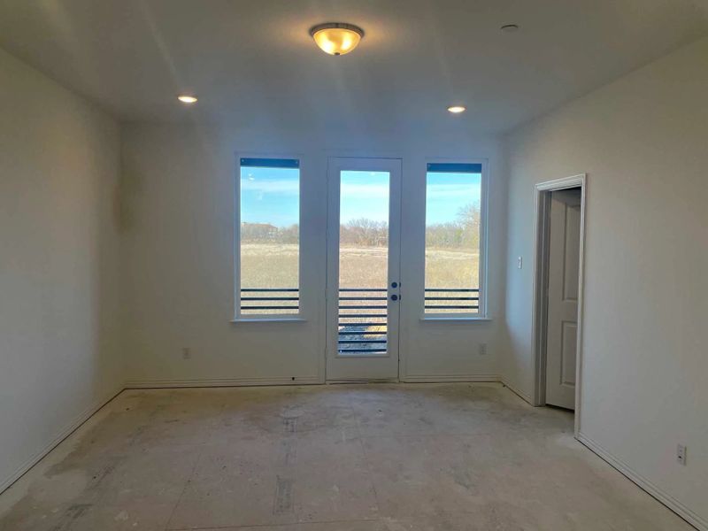 Primary Bedroom Construction Progress