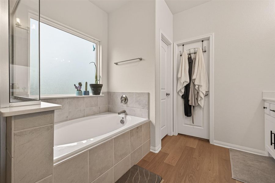 Furnished interior view inside a new home in , Willis (Image 14).