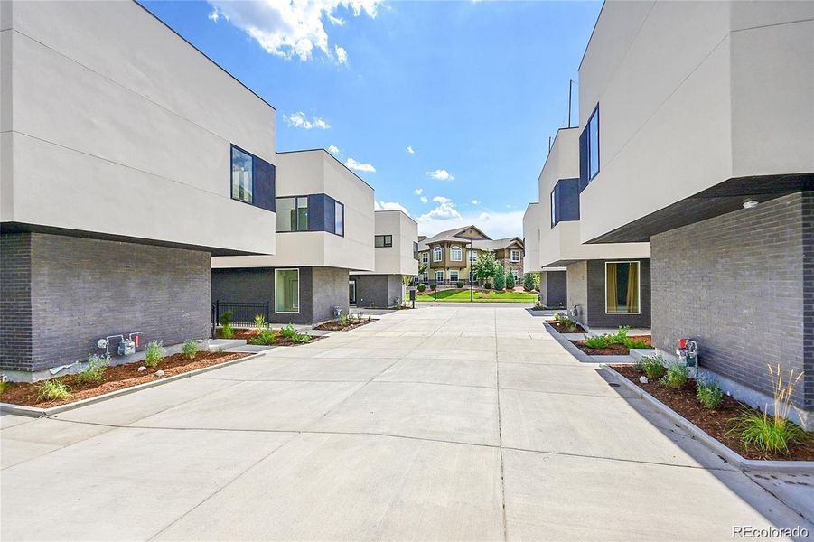 Exterior details and patio area of a home in , Wheat Ridge (Image 22).