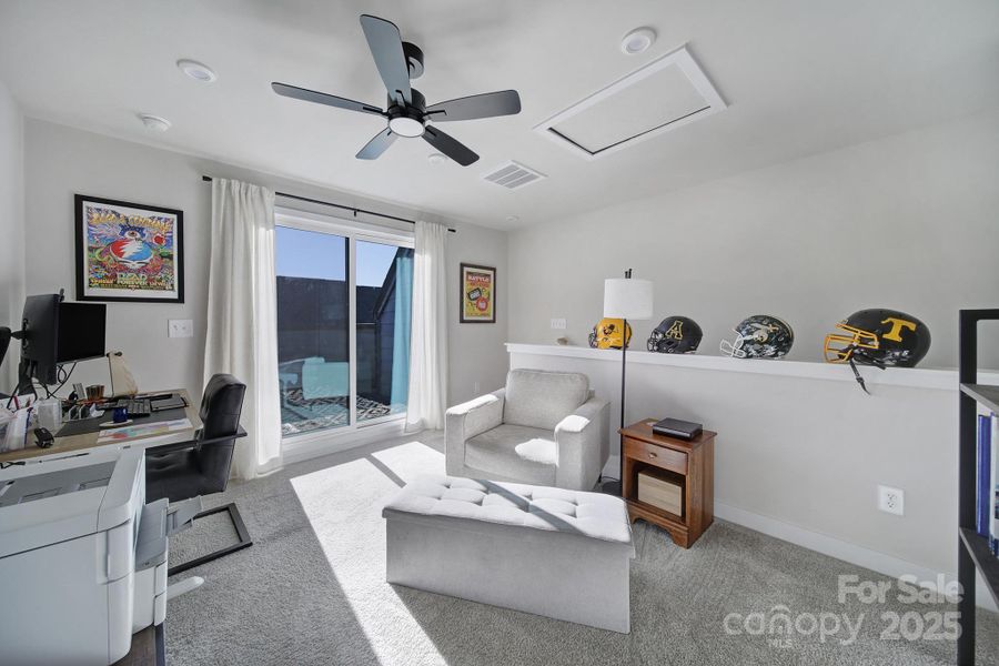 Furnished interior view inside a new home in , Charlotte (Image 18).