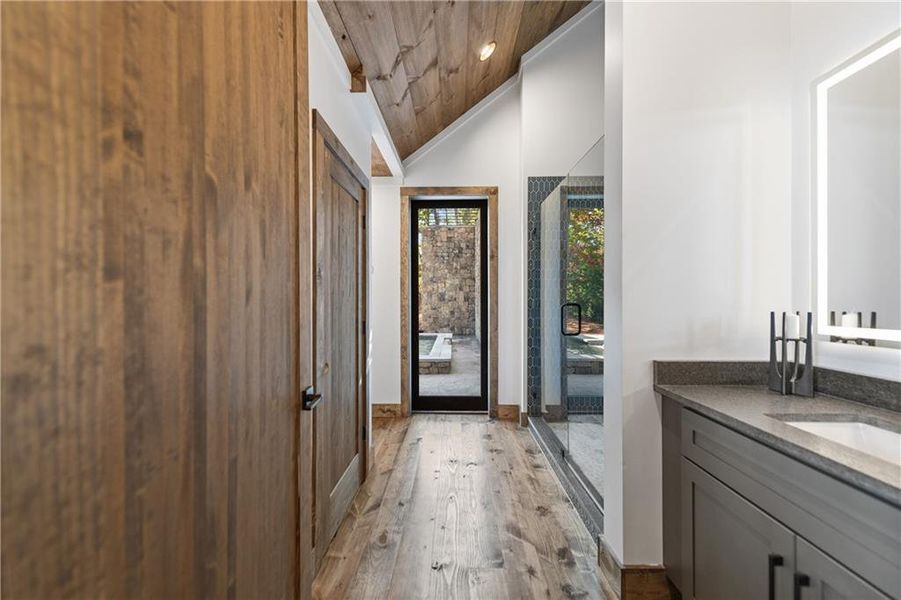 Furnished interior view inside a new home in , Blue Ridge (Image 8). Furnished interior view inside a new home in , Blue Ridge (Image 8).