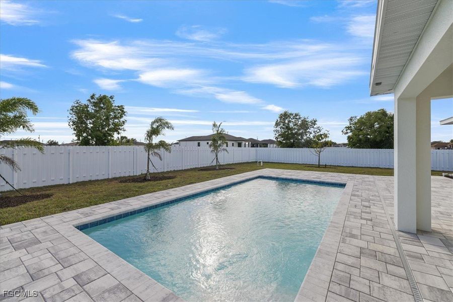 Exterior details and patio area of a home in Cape Coral, Cape Coral (Image 3). Exterior details and patio area of a home in Cape Coral, Cape Coral (Image 3).