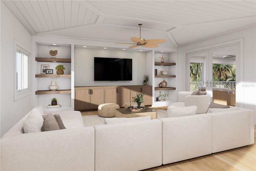 Furnished interior view inside a new home in , Anna Maria (Image 4).