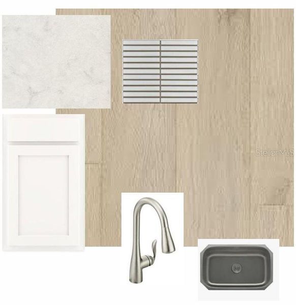 Sample of building materials used in homes in Soleta at Starkey Ranch –  Traditional Series, Odessa (Image 5).