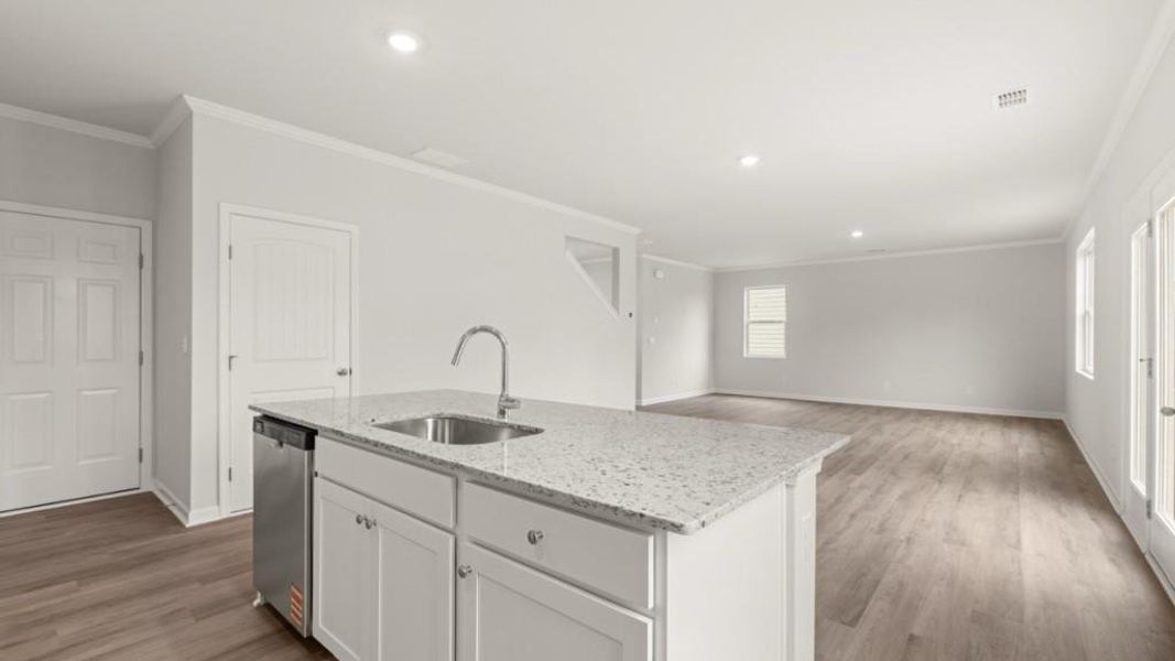 Furnished interior view inside a new home in Sheffield Highlands, Dallas (Image 6).
