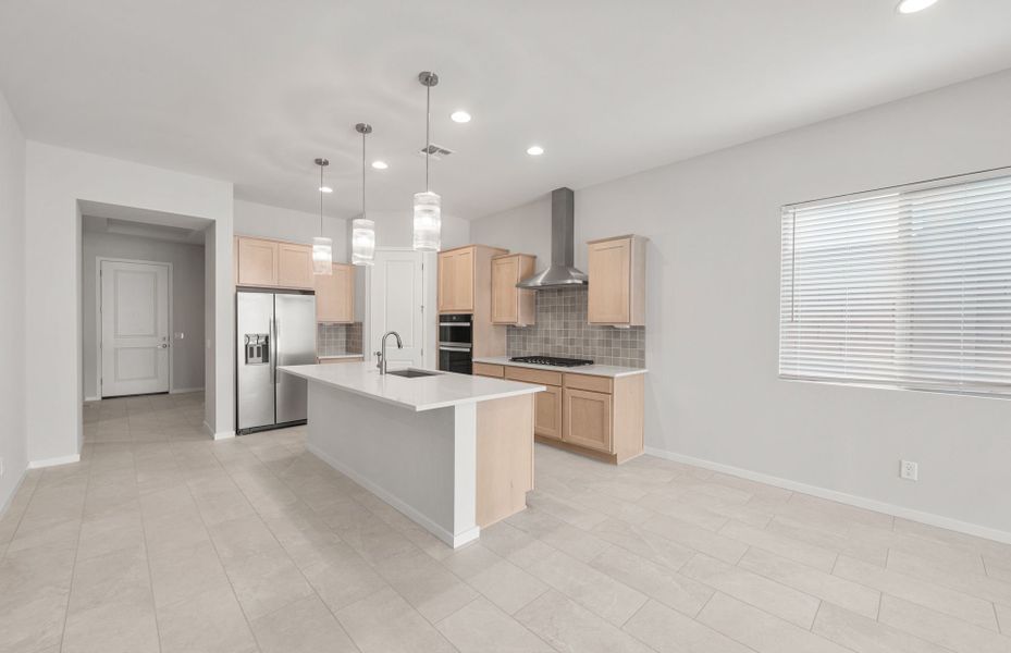 Furnished interior view inside a new home in Regent Hills - Meadow Series, Buckeye (Image 14).