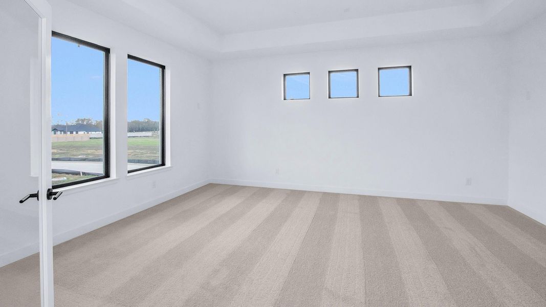 Spacious, unfurnished interior of a new home in Briarley 70', Montgomery (Image 15).