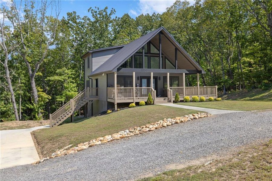 Front exterior of a new home in , Jasper, GA, highlighting curb appeal (Image 20).