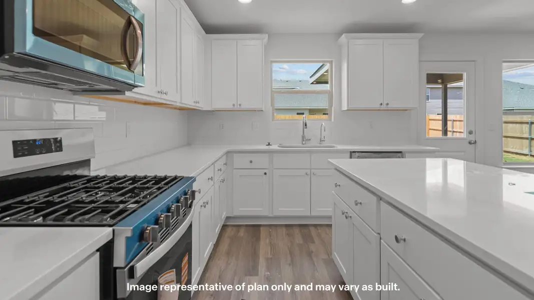 Furnished interior view inside a new home in Overlook West, Wolfforth (Image 5).