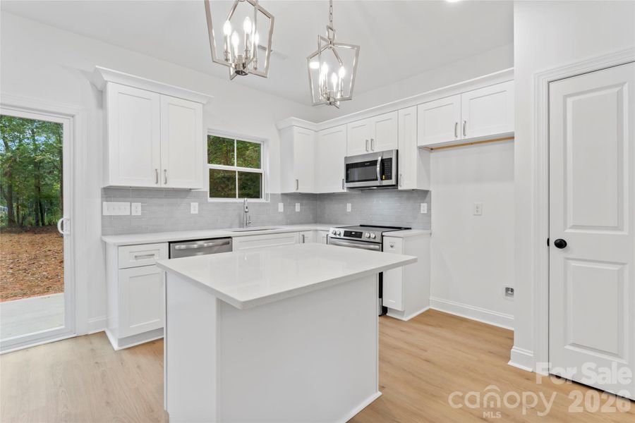 Furnished interior view inside a new home in , Mooresville (Image 11).