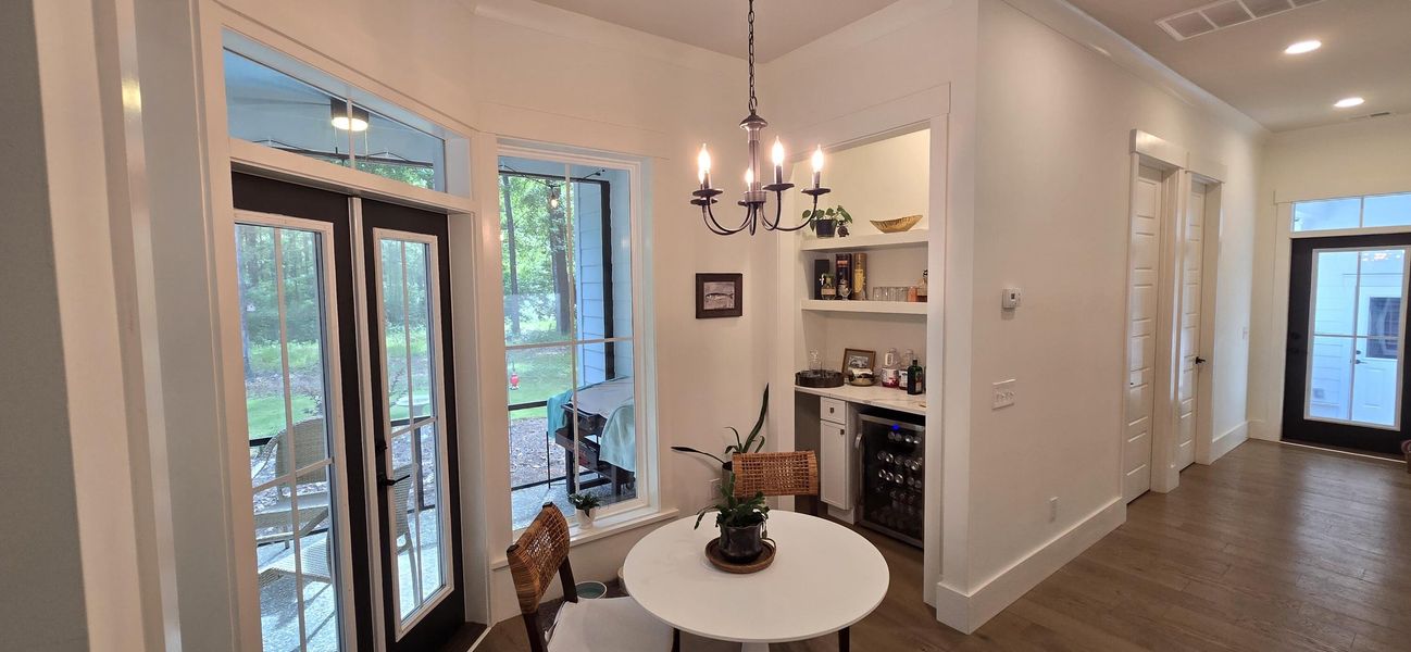Furnished interior view inside a new home in , Seabrook (Image 12).