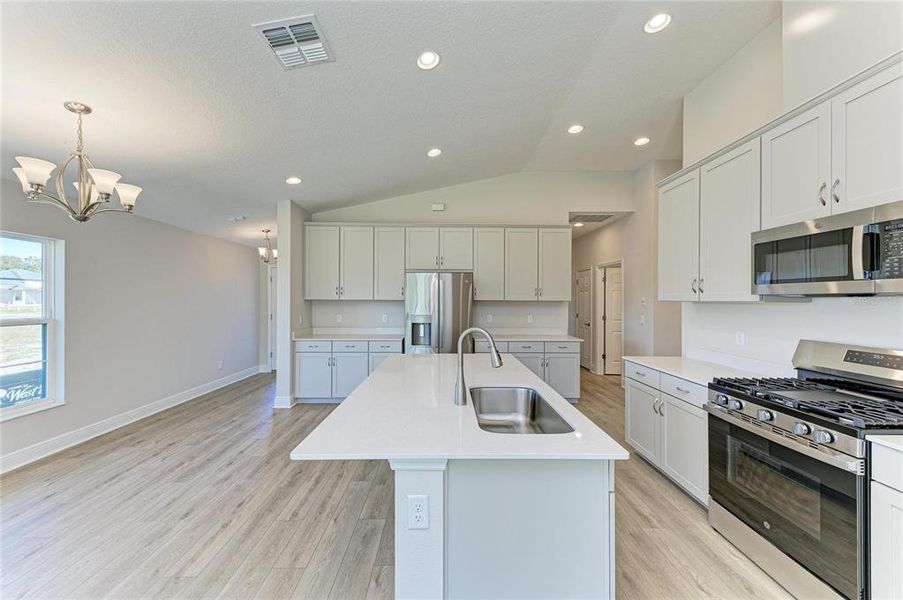 Furnished interior view inside a new home in Crosswind Point, Parrish (Image 8).