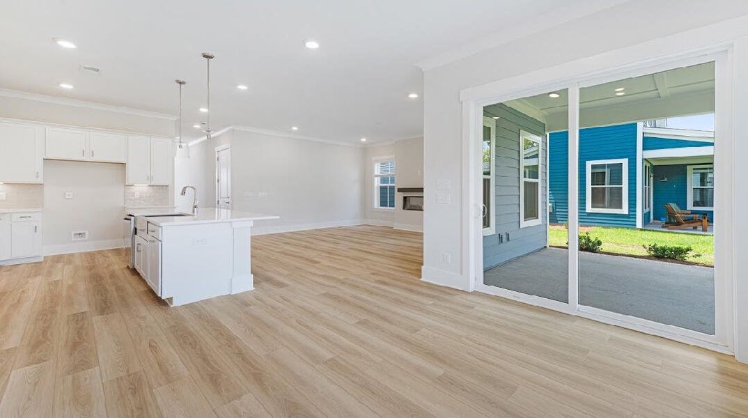 Furnished interior view inside a new home in Midtown at Nexton, Summerville (Image 12).
