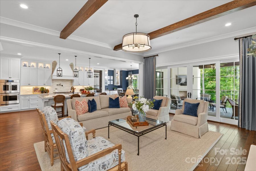 Furnished interior view inside a new home in , Waxhaw (Image 38).
