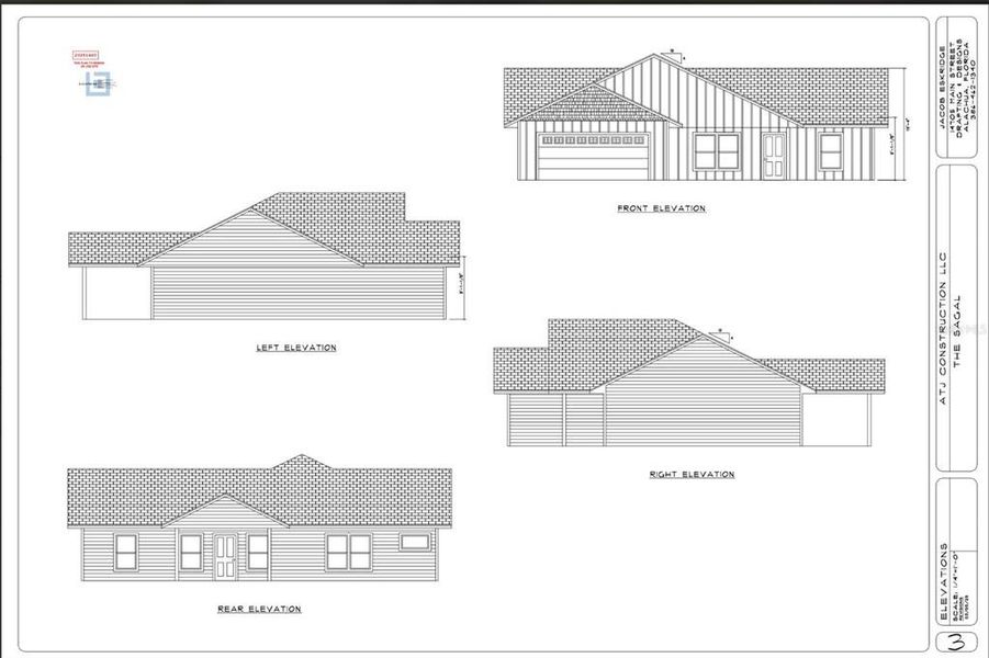 Exterior rendering of this home design in , Chiefland, FL (Image 4).