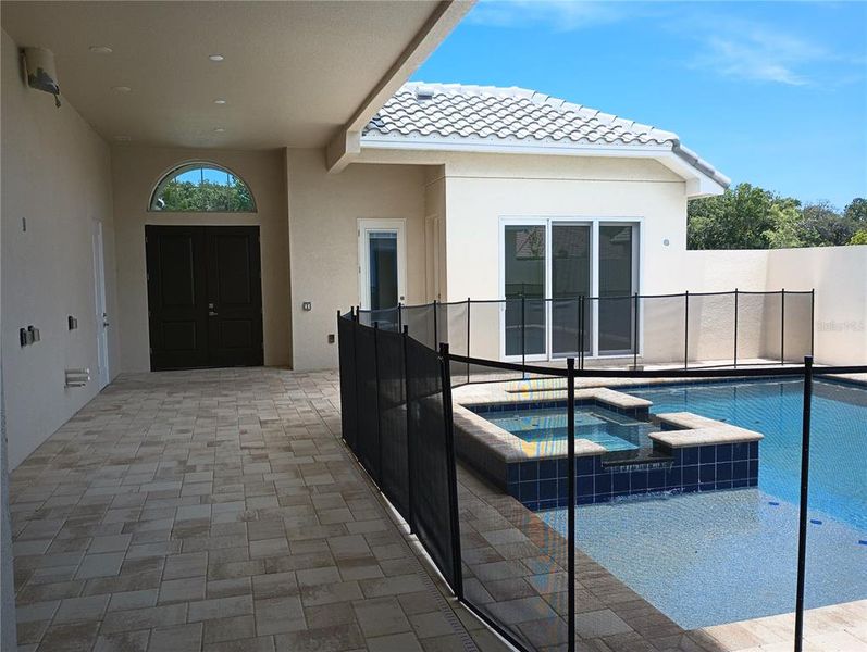 Pool House with Full Bath, Pre Plumbed for Summer Kitchen Pool House with Full Bath, Pre Plumbed for Summer Kitchen