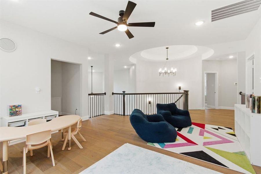 Furnished interior view inside a new home in , Copper Canyon (Image 25).