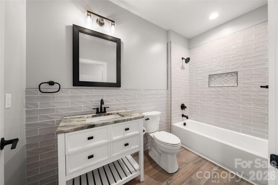 Furnished interior view inside a new home in , Candler (Image 11).
