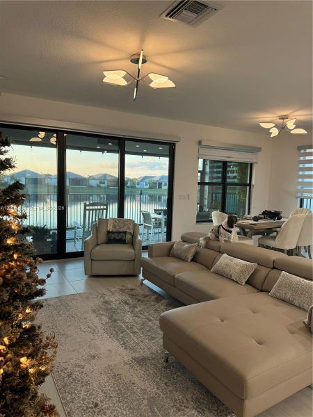 Furnished interior view inside a new home in , Port St. Lucie (Image 32).