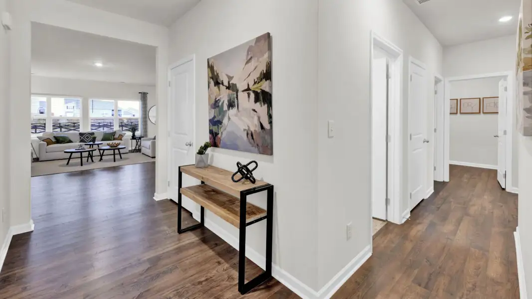 Furnished interior view inside a new home in Millstone Village, Morristown (Image 20).
