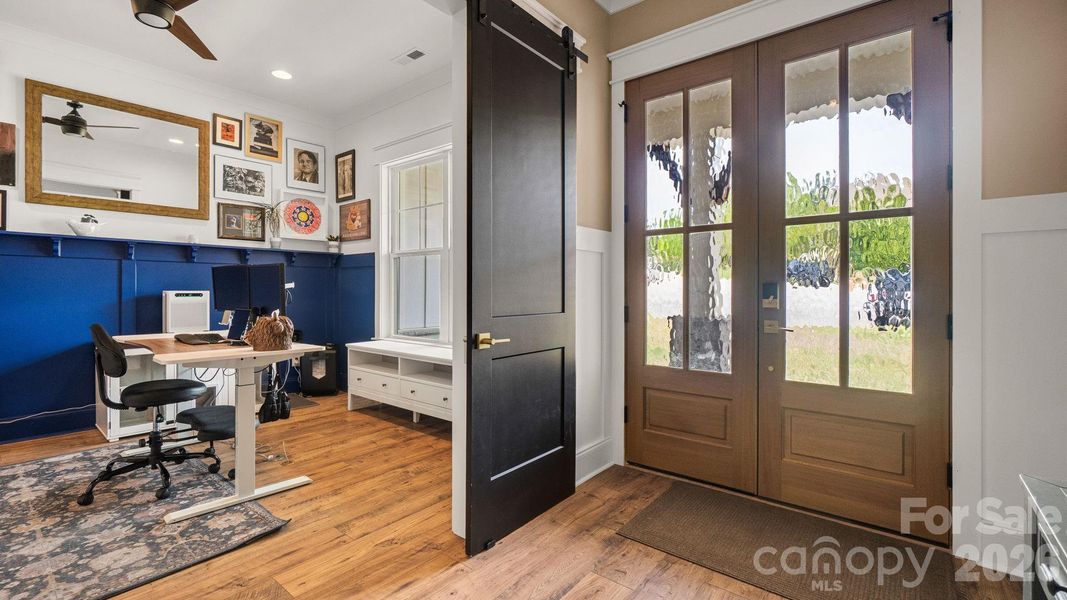 Furnished interior view inside a new home in , York (Image 42).