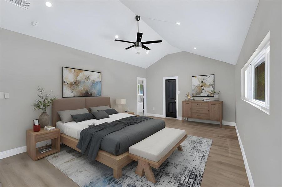 Furnished interior view inside a new home in , Dallas (Image 5). Furnished interior view inside a new home in , Dallas (Image 5).