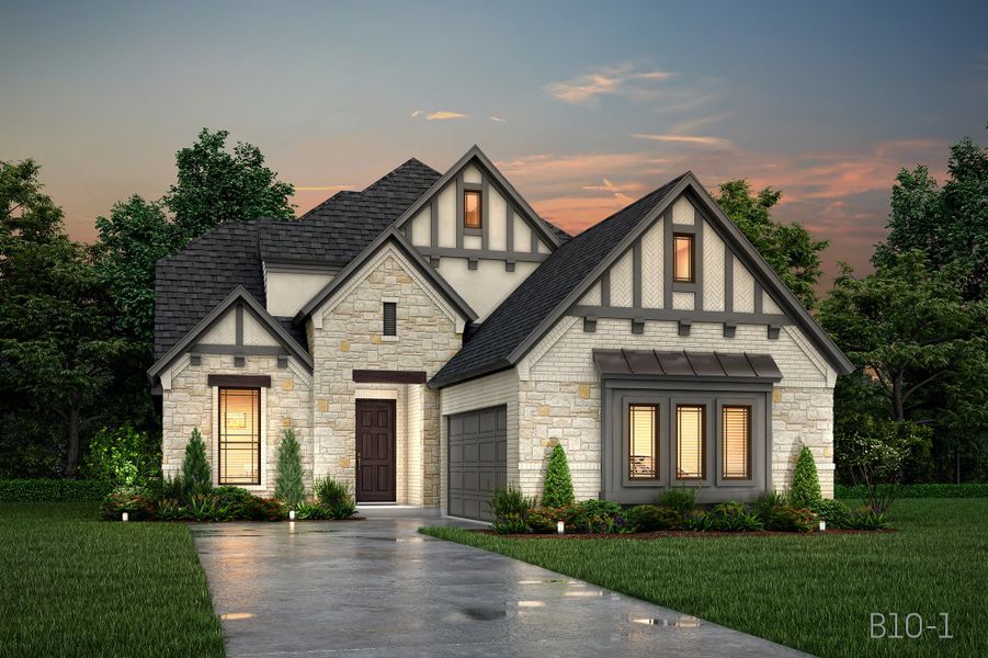 Image 4 representing the Chandler by John Houston Homes in Vista Point - Phase 1, Grandview, TX.