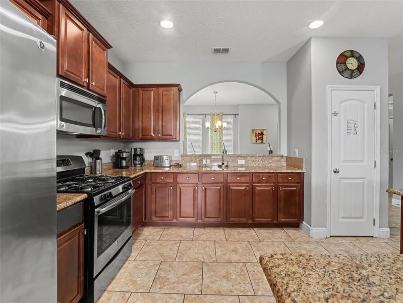 Furnished interior view inside a new home in , Davenport (Image 14).