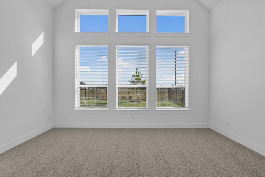 Representative unfurnished interior of a home built from the Rivercrest by Chesmar Homes in Fulshear Lakes, Fulshear (Image 88).