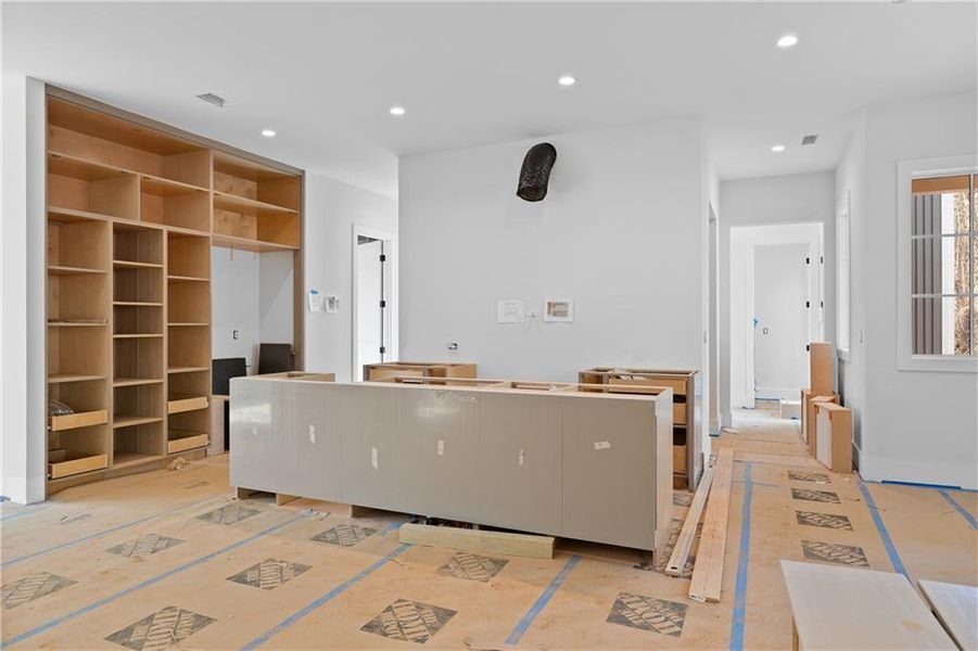 In-progress construction of a new home in , Roswell, GA (Image 9).