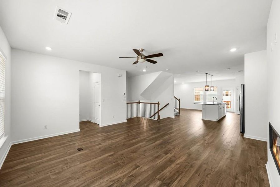 Spacious, unfurnished interior of a new home in Chandler Run, Tucker (Image 24).
