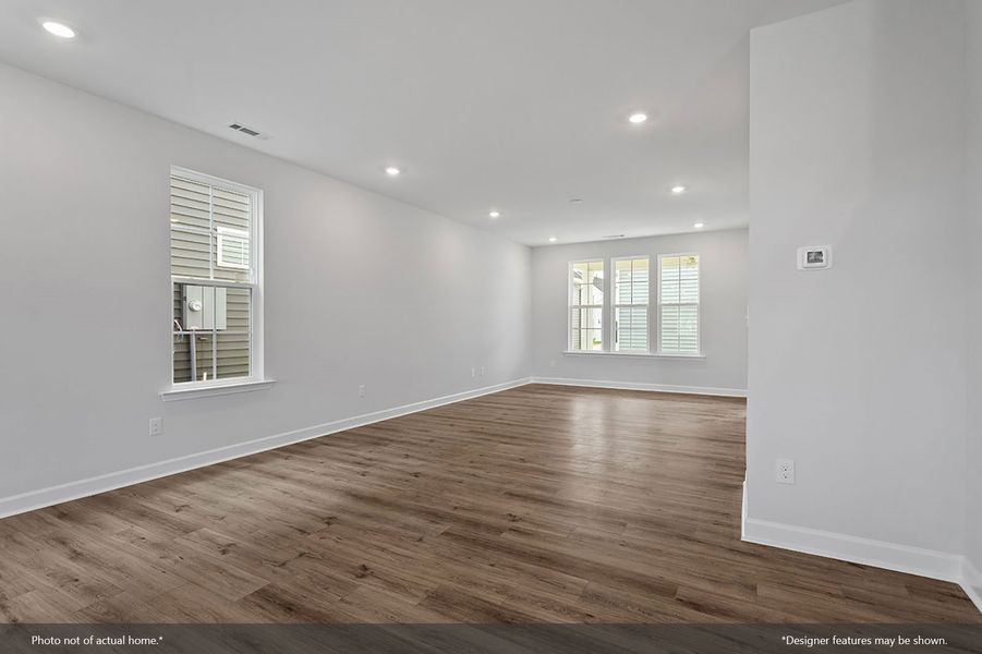 Spacious, unfurnished interior of a new home in Renaissance at White Oak, Garner (Image 14). Spacious, unfurnished interior of a new home in Renaissance at White Oak, Garner (Image 14).