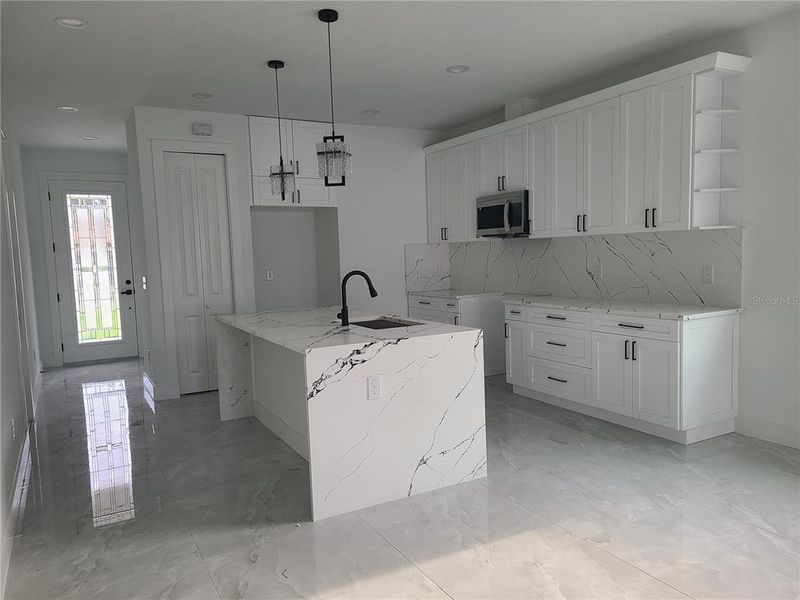 Furnished interior view inside a new home in , Tampa (Image 8).