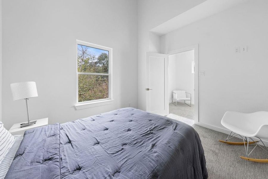 Furnished interior view inside a new home in , Houston (Image 10).