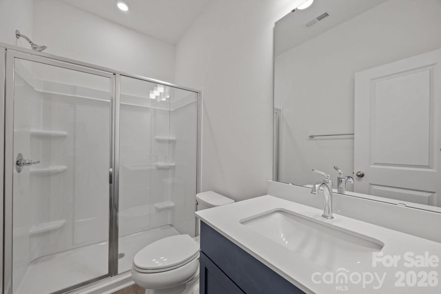 Furnished interior view inside a new home in The River District Townhomes, Charlotte (Image 4).