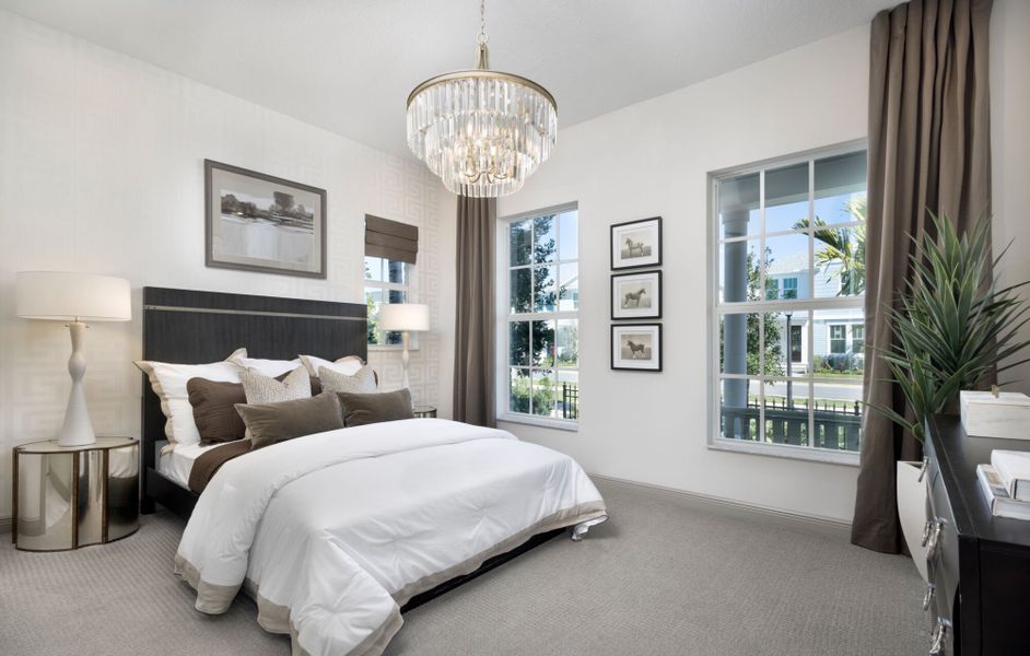 Representative furnished interior of a home built from the Gerbera by Mattamy Homes in Newfield, Palm City (Image 7).