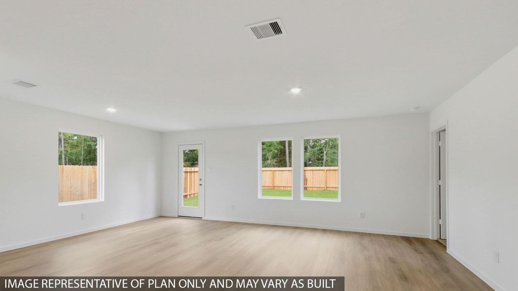 Spacious, unfurnished interior of a new home in Mill Creek, Magnolia (Image 12).