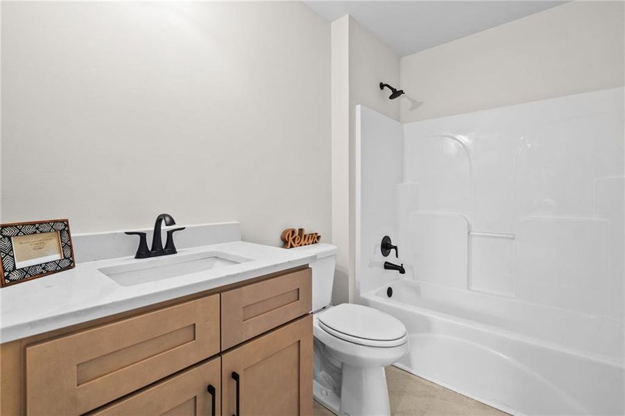 Furnished interior view inside a new home in , Dallas (Image 17).