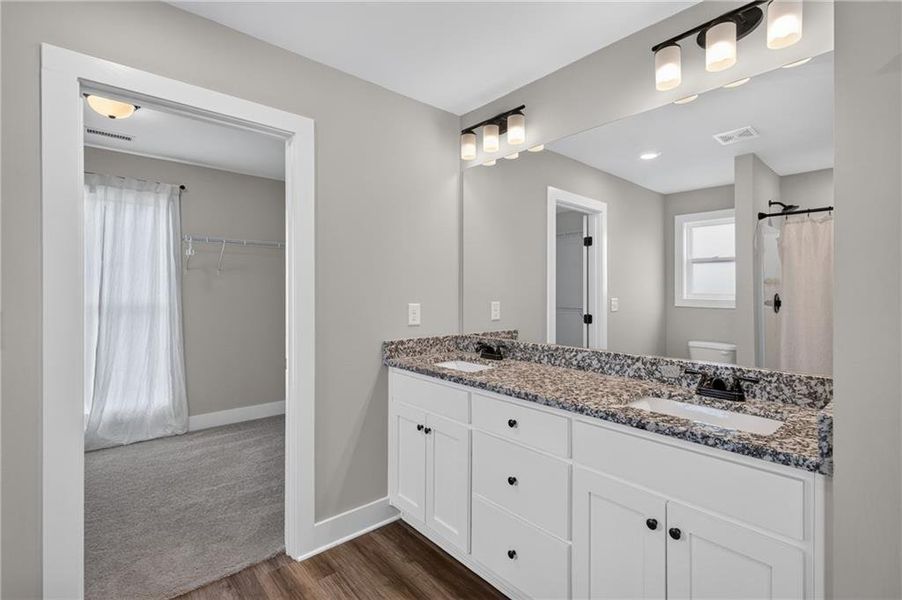 Furnished interior view inside a new home in , Winder (Image 38).