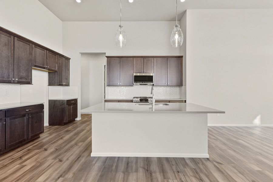 Furnished interior view inside a new home in Talon Pointe, Thornton (Image 4).