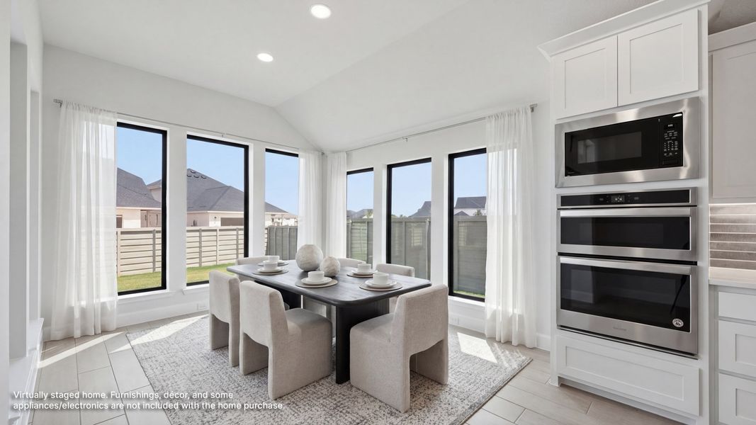 Furnished interior view inside a new home in Ramble, Celina (Image 7). Furnished interior view inside a new home in Ramble, Celina (Image 7).