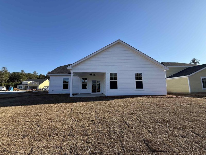 Exterior details and patio area of a home in Westwood Reserve, Conway (Image 19).