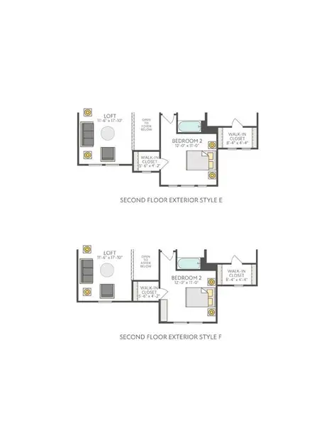 2D floor plan layout of this home in Heritage, Dripping Springs, TX (Image 5).