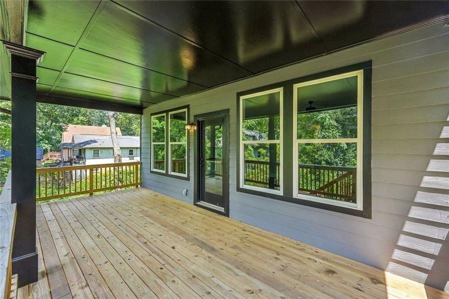 Exterior details and patio area of a home in , Atlanta (Image 23). Exterior details and patio area of a home in , Atlanta (Image 23).