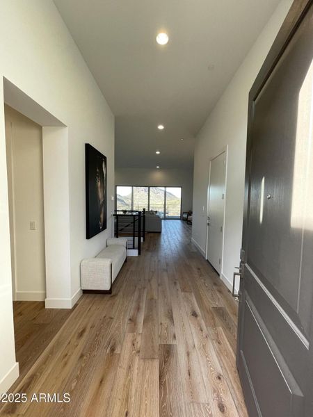 Foyer with 12' Ceilings