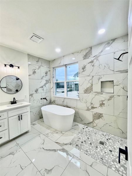 Furnished interior view inside a new home in , Pottsboro (Image 12).