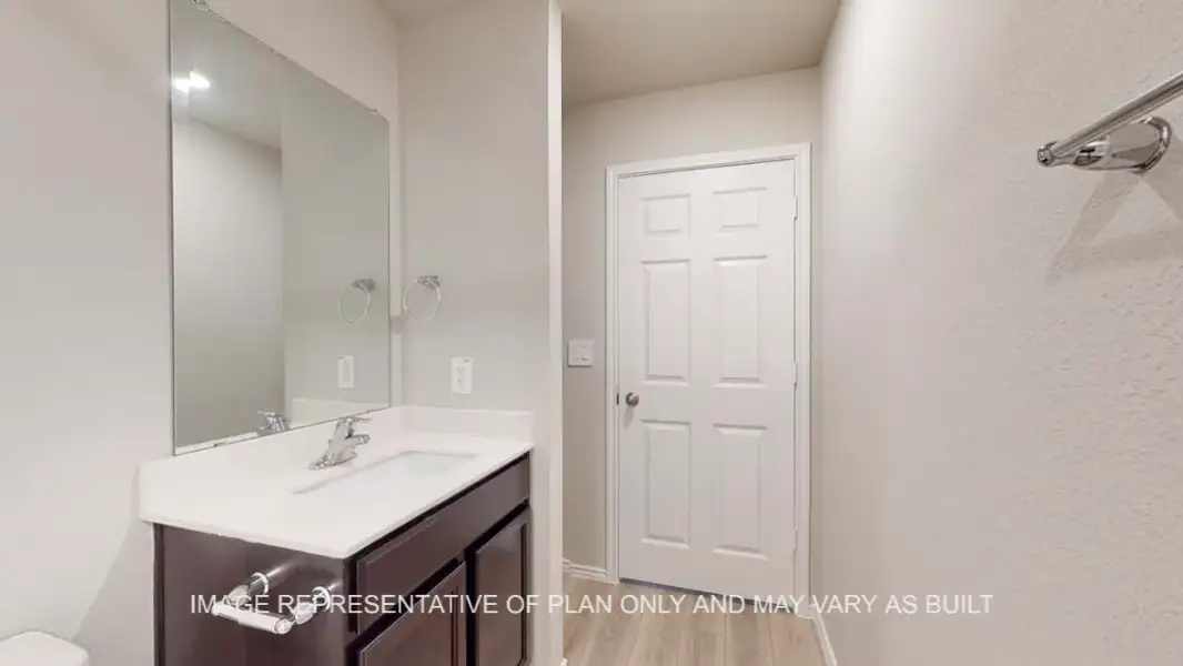 Furnished interior view inside a new home in Rancho San Gabriel, Georgetown (Image 10).