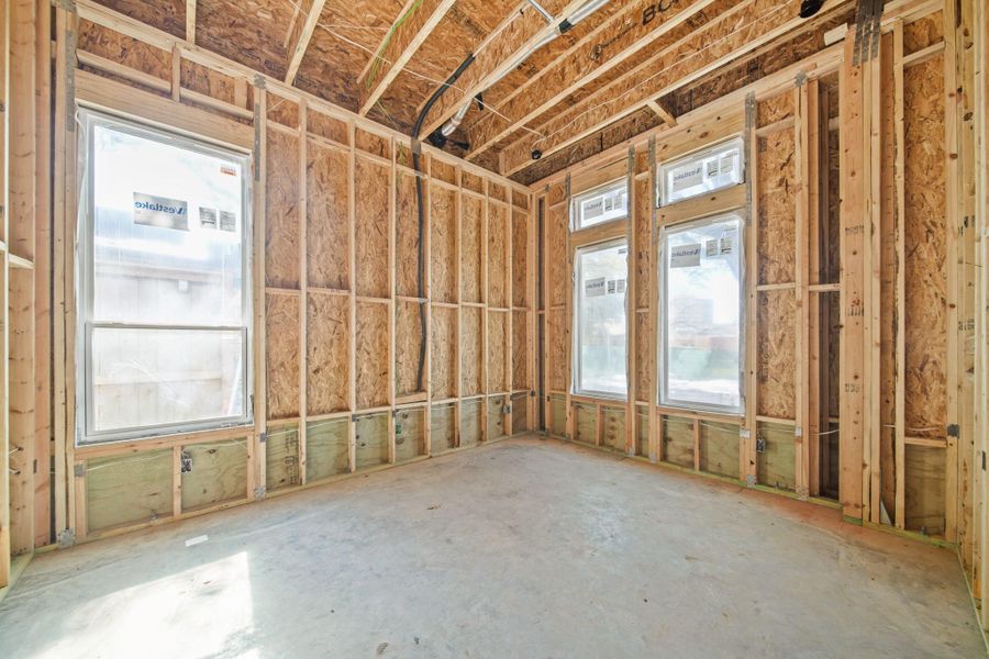 In-progress construction of a new home in , Houston, TX (Image 29).