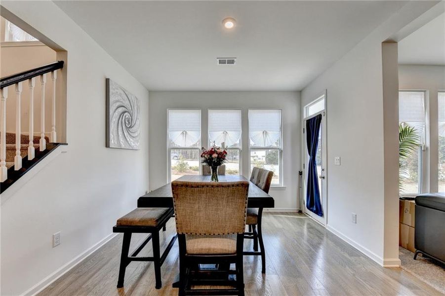 Furnished interior view inside a new home in Sweetbay Farm, Lawrenceville (Image 36).